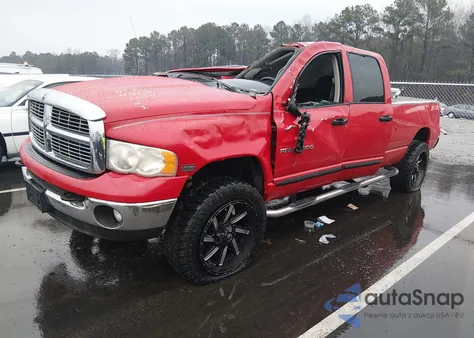 2004 Dodge Ram 2500 Slt/Laramie z USA, uszkodzony, nr VIN 1D3KU28D14J258535